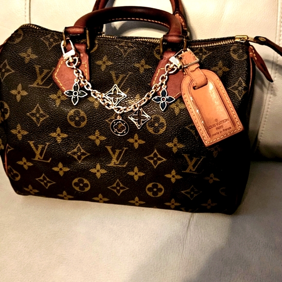 Authentic Louis Vuitton Speedy 25 Monogramed canvas HARD TO FIND ... with COA - Picture 2 of 13